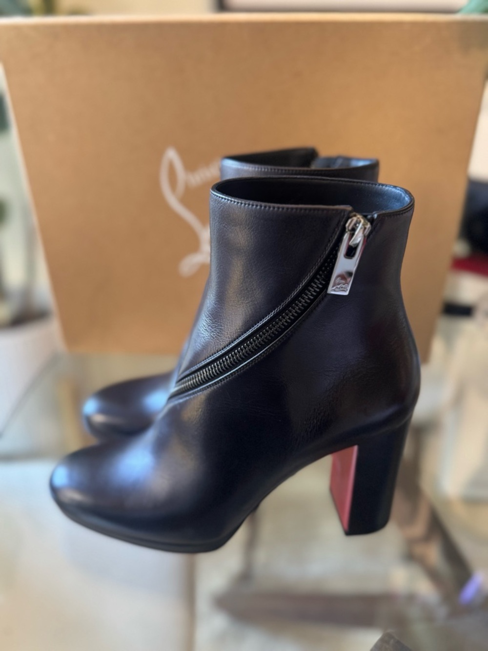 Christian Louboutin Birgitta 100 Calf Size 37.5